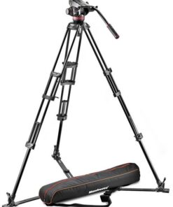 Manfrotto Pro Video Aluminium Kit MVH502A Head & 546GB Tripod
