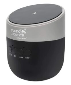 Manhattan Sound Science Bluetooth Speaker with Wireless Charging Pad
