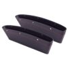 Marco 2-Piece Car Seat Gap Organiser - Black