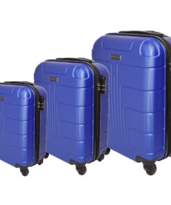 Marco Expedition Luggage Bag - 3 Set 20" 24" 28" - Blue