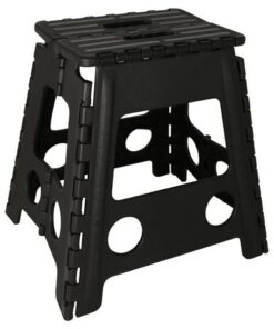 Marco Folding Step-Up Chair - Black