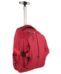 Marco Trolley Laptop Backpack - Red