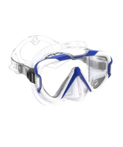 Mares Pure Wire Mask - White and Blue