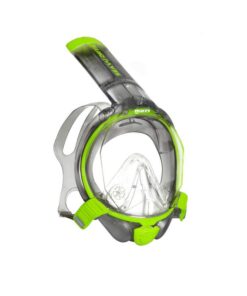 Mares Sea VU Dry Full Face Mask - Lime & Smokey