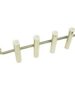 Marine Grade 316 Stainless Steel Boat Fishing Rod Holder - 4 Rods