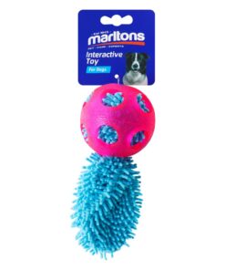 Marltons Ball With Plush Tug