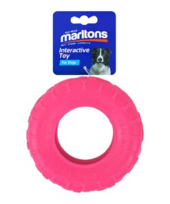 Marltons - Dog Toy Tyre - 15cm - (Colours May vary)