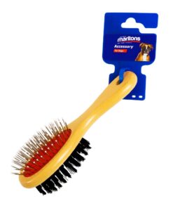 Marltons Double Sided Cat & Puppy Brush