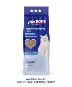 Marltons Hygiene Clumping Litter - Baby Powder 4kg