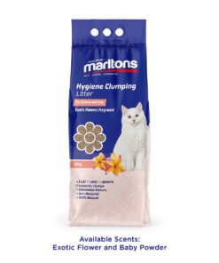 Marltons Hygiene Clumping Litter - Exotic Flower 4kg