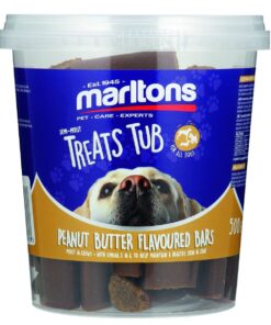 Marltons Peanut Butter Bars Treat Tub