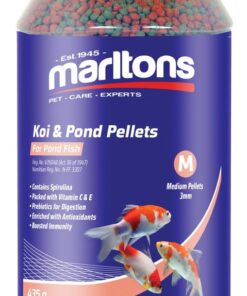 Marltons - Pond Pellets Medium - 2mm Bottle - 435g