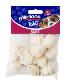 Marltons Rawhide Chew Bone Mini - 5 Pack