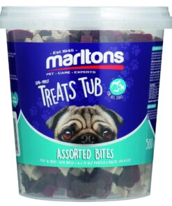 Marltons Semi Moist Assorted Bites Tub 500G