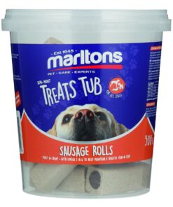 Marltons Semi Moist Sausage Rolls Tub 500G