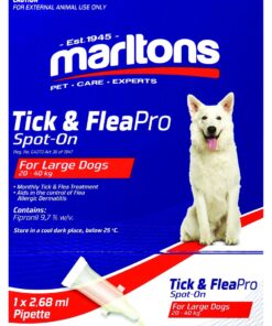 Marltons Tick & Flea Spot-On Pro Large Dogs 2.68ml