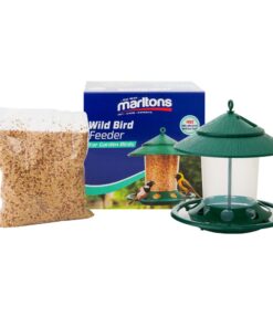 Marltons - Wild Bird Feeder In Box & Free Seed