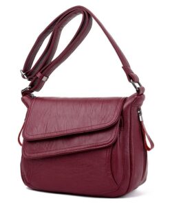 Maroon Chestnut Styling Handbag