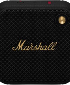 Marshall Willen Water Resistent Portable Bluetooth Speaker - Black/Brass