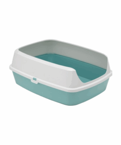 Maryloo Litter Tray with Rim - Aquarelle