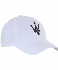 Maserati Trident Cap - White