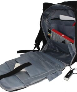 Mason Anti-theft USB Backpack- Black