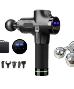 Massage Gun S3 Plus-Professional Percussion & 3D Body Massager- Black