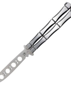 Master the Flip Without the Risk: The Silver Samurai - Safe Butterfly Knife