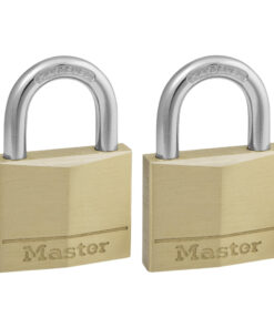 MASTERLOCK 40 MM Double Pack Brass Lock