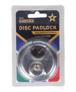 MASTERLOCK Padlock/ Stainless Steel 70 MM Discus - Brass Key
