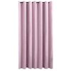Matoc Designs Readymade Curtain -100% Blackout - Luxe Linen Look Pink-Eyelet