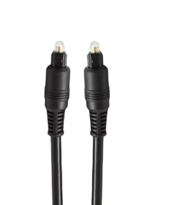 Matrix Optical Audio Cable Male - Toslink Digital Optical Fiber - 2 Pack