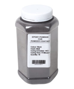 MATT BLACK 1 KG BOTTLE EPOXY POWDER