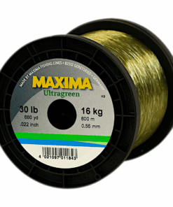 Maxima Nylon Fishing Line, 16KG/30LB 0.55MM, Colour Ultra Green, 600m Spool