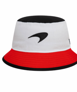 McLaren Racing Monaco Tapered Bucket Hat - White / Red