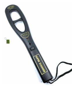 MD-800 Handheld Security Alarm And Vibration Metal Detector + Key Chain