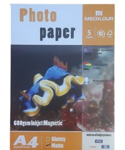 MECOLOUR TT-MMA4 Inkjet Magnetic Matt Photo A4 Paper 680g 5 Sheets