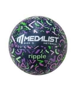 Medalist - Ripple Netball - Purple/Lime - 4