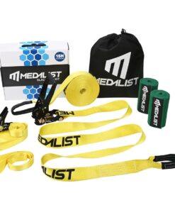 Medalist - Slackline Kit - 15m - Complete with Training Line