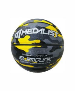 Medalist - Slam Dunk Basketball - Size 7 - Yellow/Grey