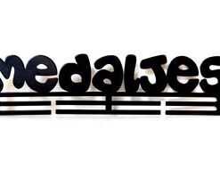 Medaljes Plain Medal Hanger - Black