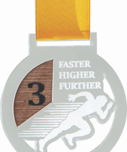 Medals Athletics Clear with Bronze - 40 Units