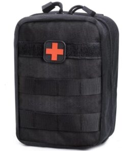 Medical First Aid Pouch Military Utility EMT Pouch - Black