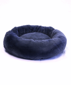 Medium 70cm IREMIA Dog Bed 4.0 - Short-Fur VeloÃºdo - Washable Zip Cover - Charcoal
