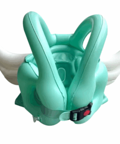 Medium Inflatable Safe Swimsuit Angel Wing Life Vest with Belt - HY-170A - Green