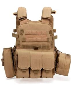Medium MOLLE Plate Carrier Only - Tan