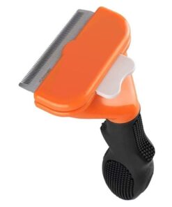 Medium Pet Grooming Brush Professional Deshedding Tool for Dogs and Cats