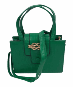 Medium Stylish Bags for Women Ladies Handbags Satchel Bag with Strap - Green