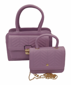 Medium Women Handbags Ladies Bags with Adjustable Crossbody Shoulder Strap - Purple