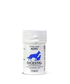 Medpet Dicestal Dewormer For Dog & Cats - 10 Tablets